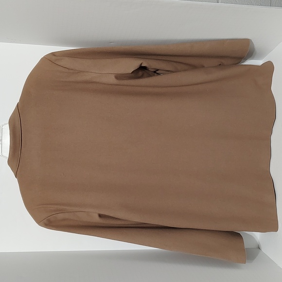 Tan 100% Wool F. Shay Blazer made in USA sz 18 - Picture 3 of 6